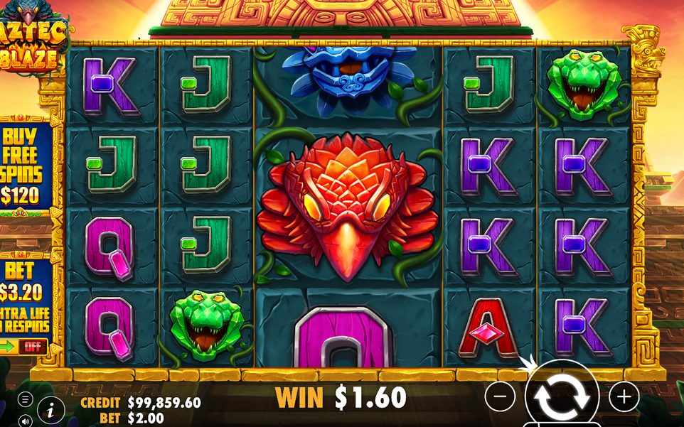 Win screen with a Base Game payout on the grid